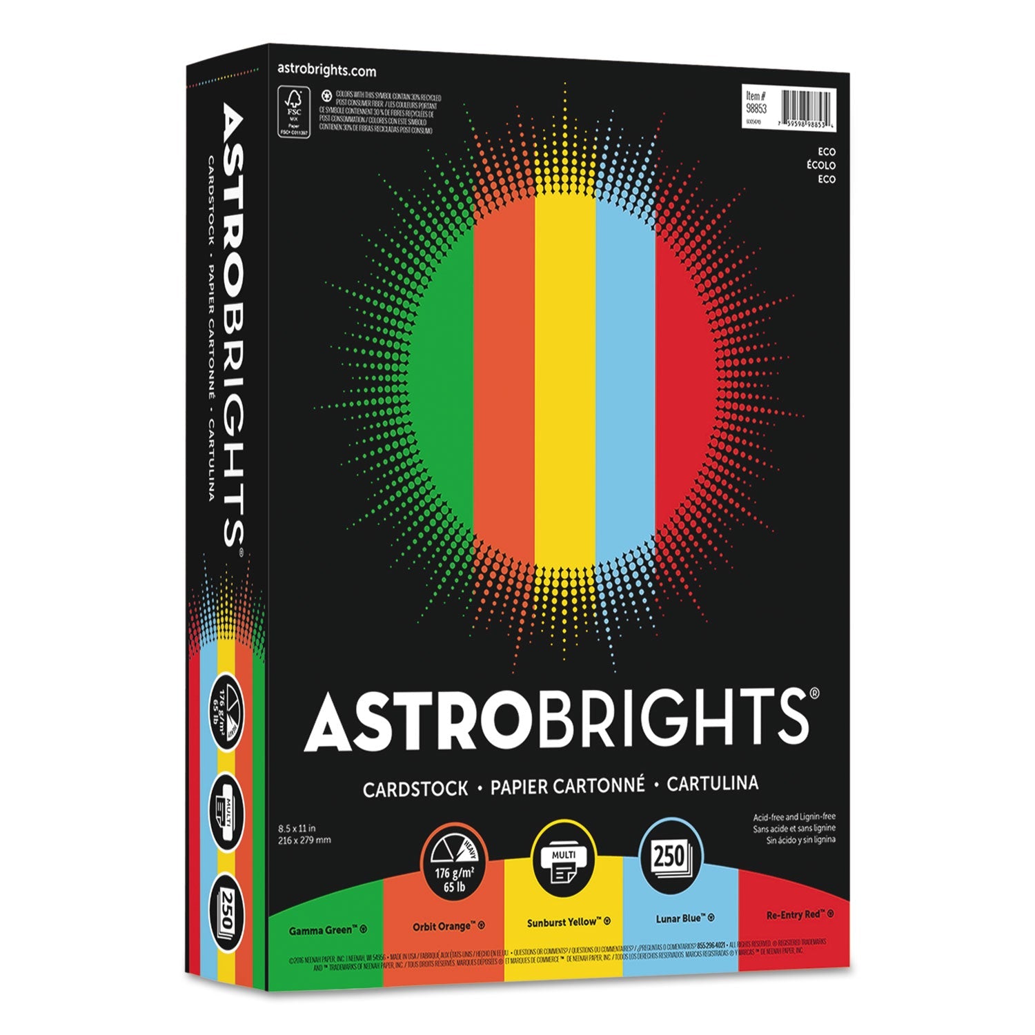 astrobrights-color-cardstock-eco-assortment-65-lb-cover-weight-8-5-x-11-assorted-250-pack-wau98853_1